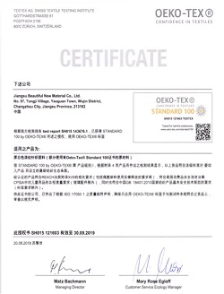 OEKO-TEX Certification